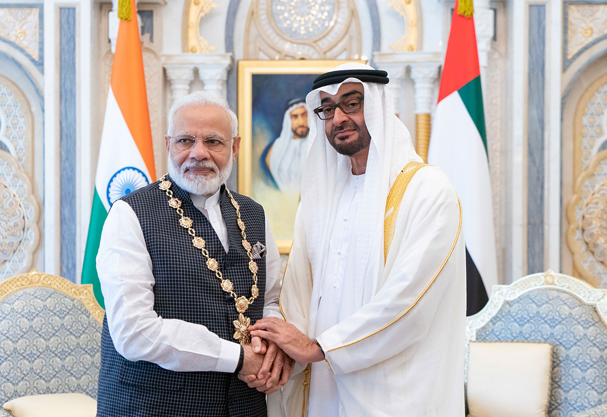 Индия и ОАЭ договорились развивать сотрудничество в борьбе с терроризмом
