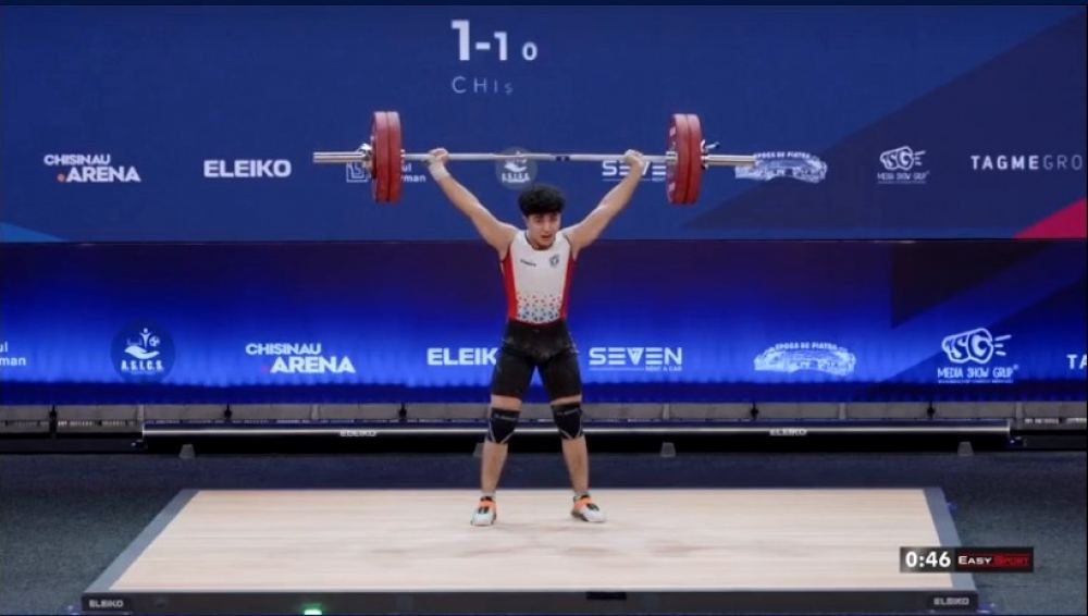 Азербайджанский атлет завоевал три золотые медали на ЧЕ
