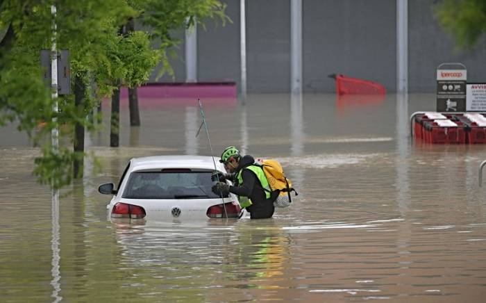 На севере Италии непогода привела к подтоплению городов
