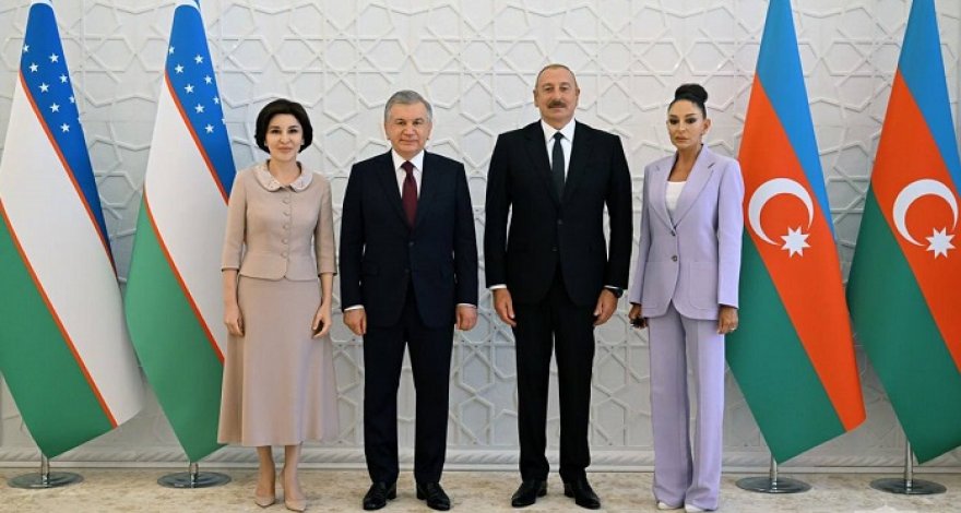 Президенты и первые леди Азербайджана и Узбекистана ознакомились с Генеральным планом города Физули