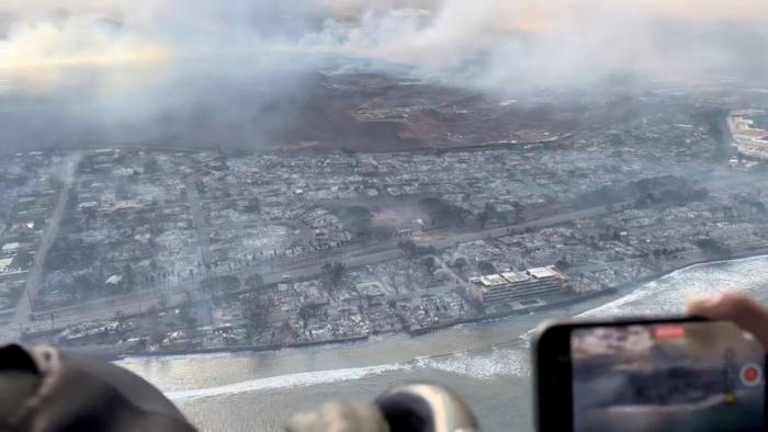 Пожары на Гавайях привели к гибели 36 человек и уничтожению города Лахайна
