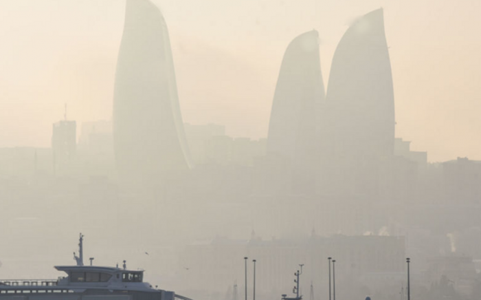 Обнародовано качество атмосферного воздуха в Баку
