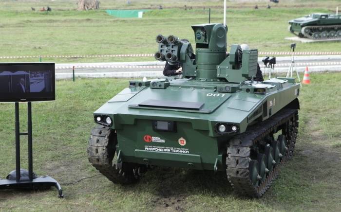 В России создают беспилотный бронеавтомобиль
