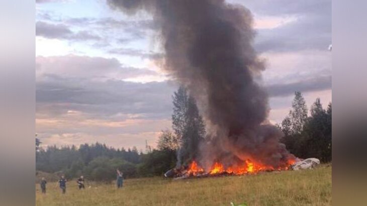Росавиация подтвердила, что Пригожин был на борту разбившегося самолета