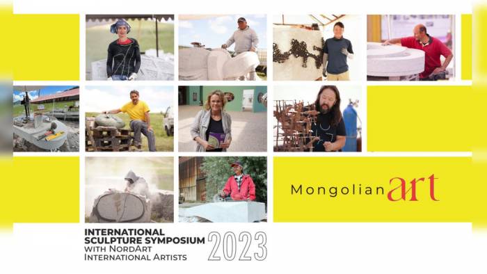 В Монголии проходит международный скульптурный симпозиум «MongolianArt» -ФОТО
