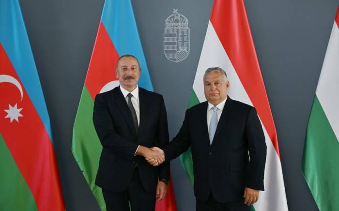 В Будапеште состоялась встреча Ильхама Алиева с премьер-министром Венгрии Виктором Орбаном -ФОТО
