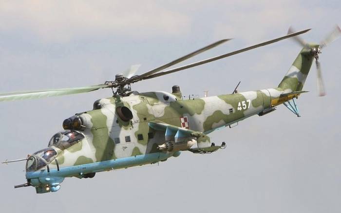Чехия передаст Украине партию вертолетов Ми-24В
