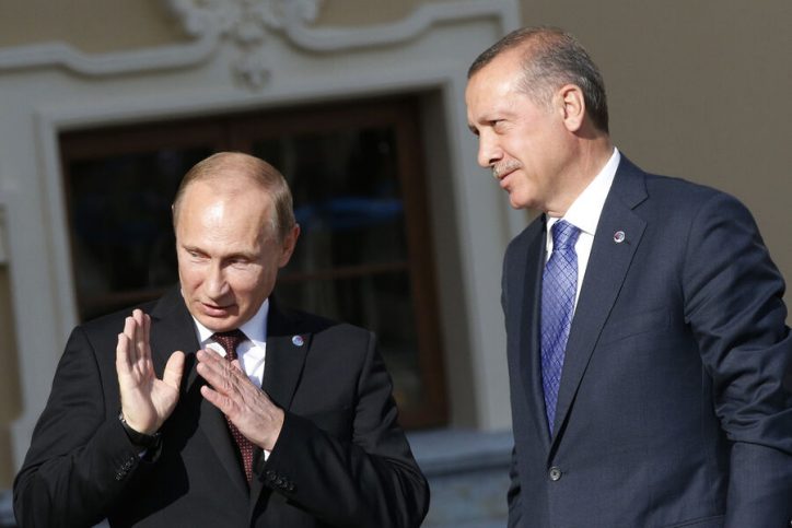 Встреча Эрдогана и Путина может состояться в России