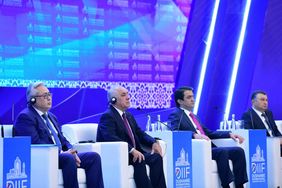 Али Асадов принял участие в Международном инвестиционном форуме «Душанбе 2023»