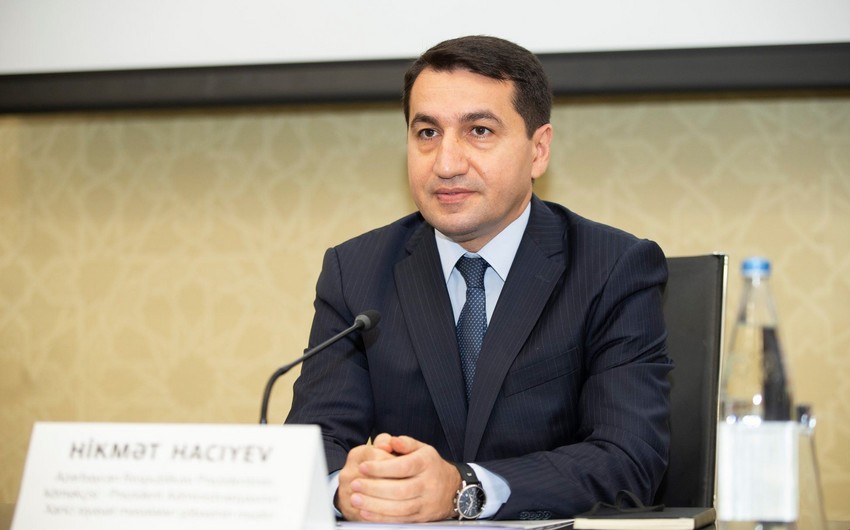 Хикмет Гаджиев: Примирение Азербайджана и Армении возможно, если армяне принесут извинения за совершенные зверства