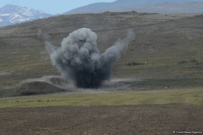 В Шуше на территории, перешедшей под контроль Азербайджанской армии, подорвался на мине трактор -ОБНОВЛЕНО
