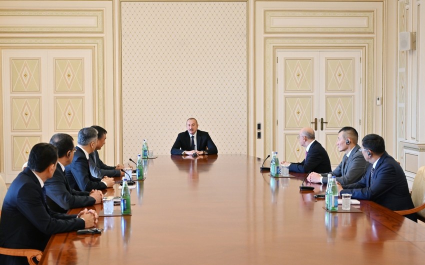 Президент Ильхам Алиев принял министров тюркских государств, принимающих участие в проходящих в Баку мероприятиях