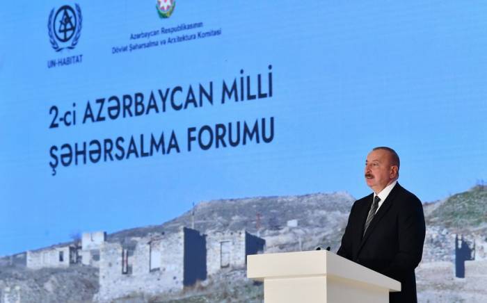 Ильхам Алиев: Настало время поработать над проектом мирного соглашения
