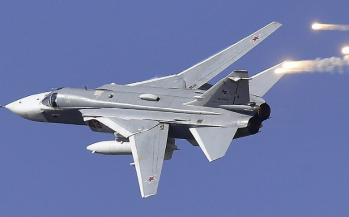 В Волгоградской области России потерпел крушение самолет Су-24
