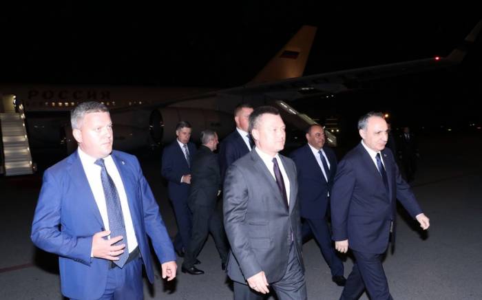 Генпрокурор РФ прибыл в Азербайджан -ФОТО
