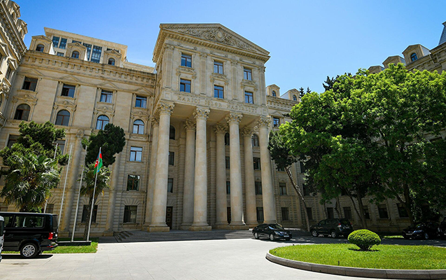 МИД Азербайджана резко осудил заявление армянской стороны