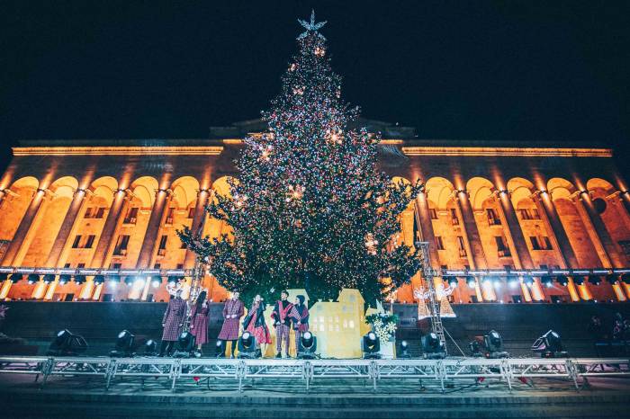 Мэрия Тбилиси потратит на новую центральную новогоднюю елку свыше $270 тыс.
