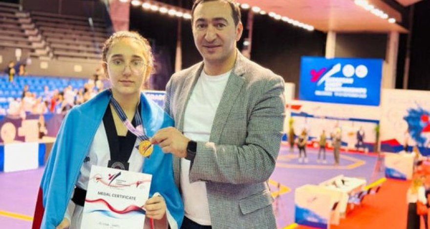 Азербайджанская таэквондистка стала чемпионкой Европы