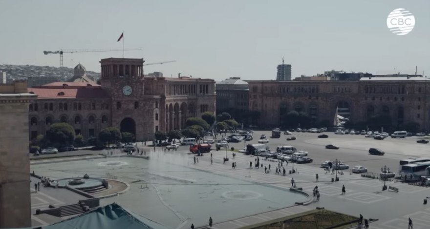 Азербайджанский телеканал снял фильм в Ереване -ВИДЕО