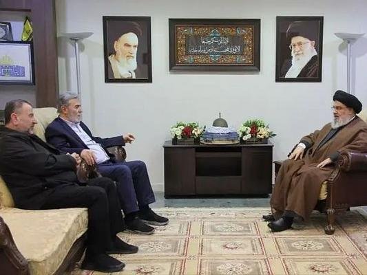 Глава «Хезболлы» встретился с руководителями ХАМАСа и «Исламского джихада»
