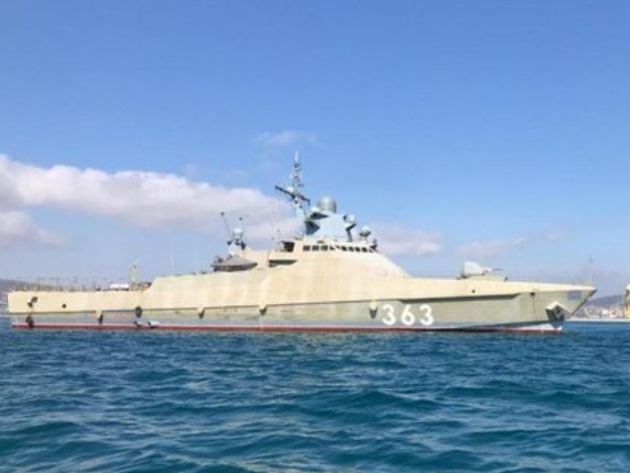 Украина атаковала два российских военных корабля
