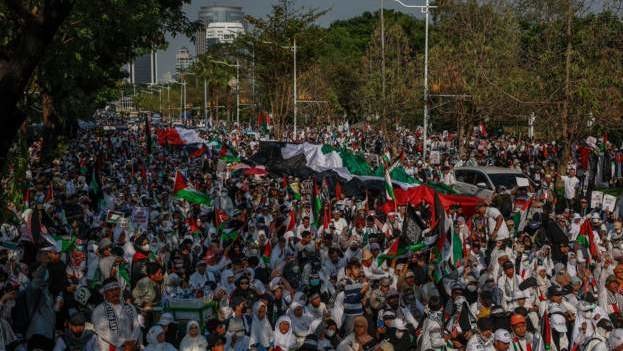 По всему миру прошли акции в поддержку Палестины -ФОТО
