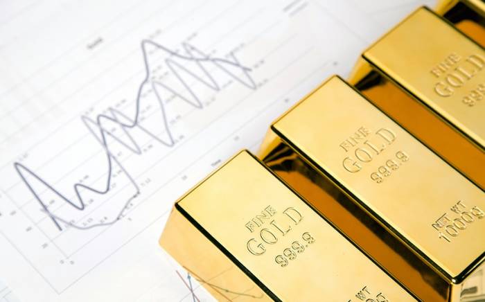 Золото умеренно дорожает из-за геополитической напряженности
