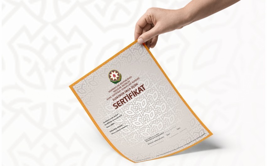 В Азербайджане в этом году выдано более 291 тыс. сертификатов ASAN İmza
