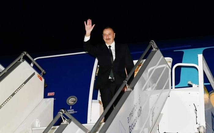 Завершился рабочий визит президента Ильхама Алиева в Грузию
