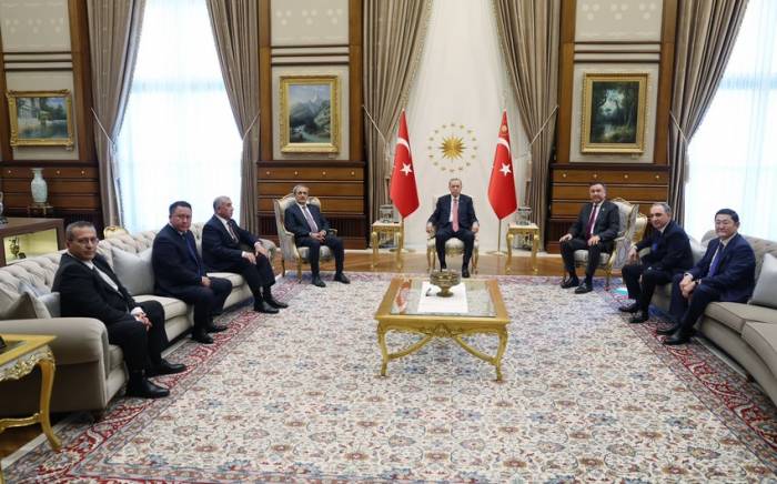 Президент Турции принял Генпрокуроров стран ОТГ
