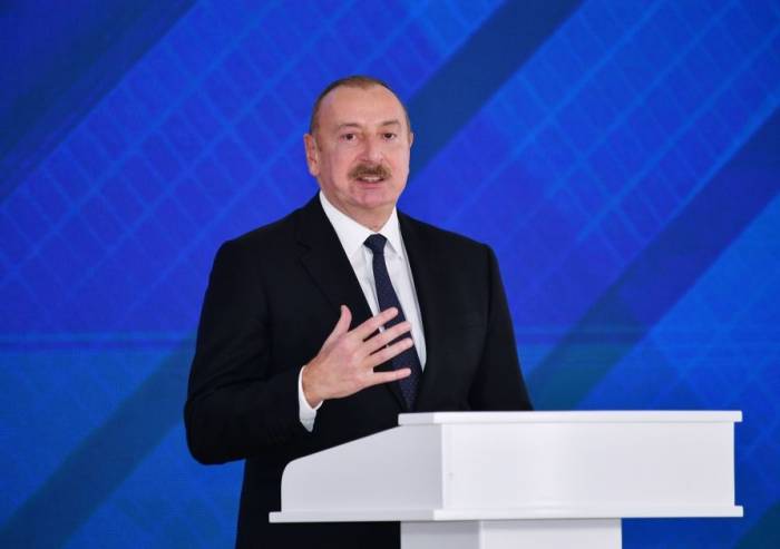 Президент Ильхам Алиев: Мы активно развиваем наш гидроэнергетический потенциал на освобожденных территориях Карабаха и Восточного Зангезура
