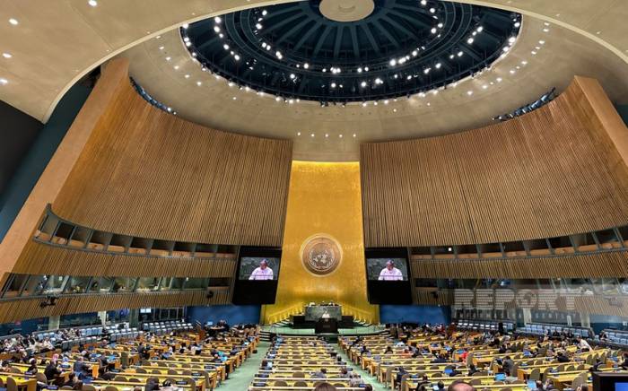 По предложению Азербайджана проводится чрезвычайная специальная сессия Генассамблеи ООН-ФОТО
