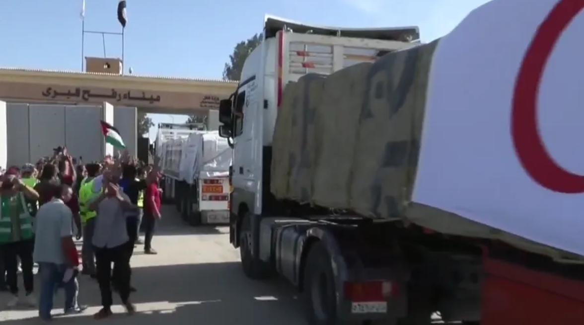 Египетский КПП «Рафах» закрыли после проезда гумпомощи в Газу