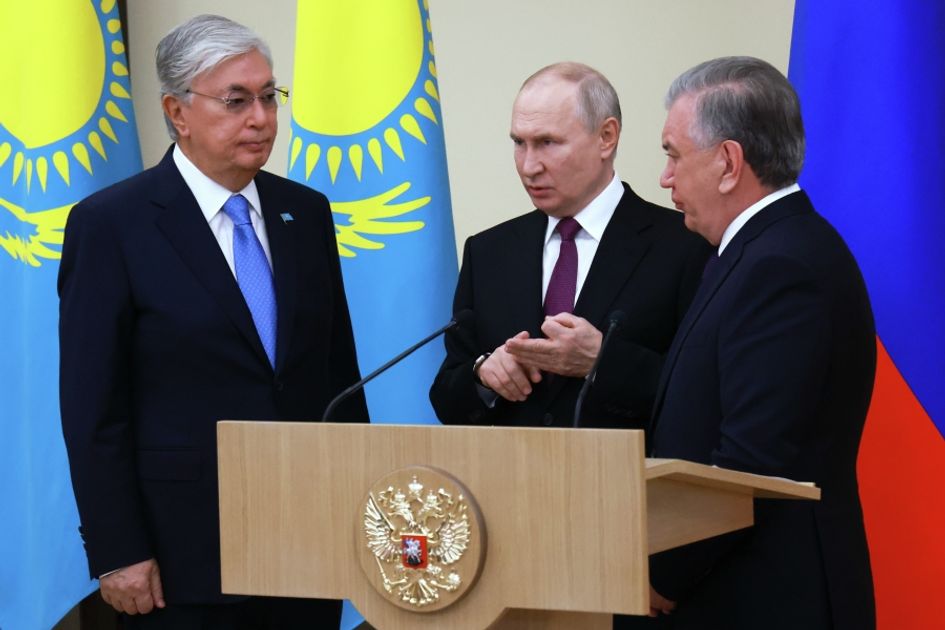 Путин, Мирзиёев и Токаев дали старт поставкам российского газа в Узбекистан через Казахстан