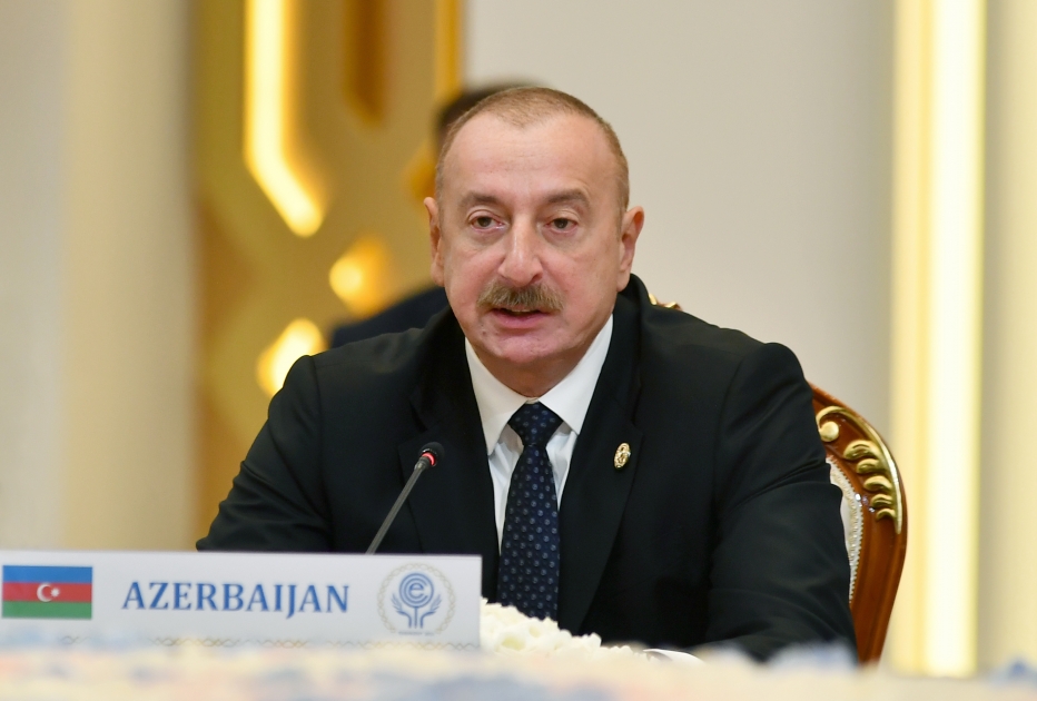 Ильхам Алиев: Транспортно-логистическая инфраструктура Азербайджана доступна странам-членам ОЭС