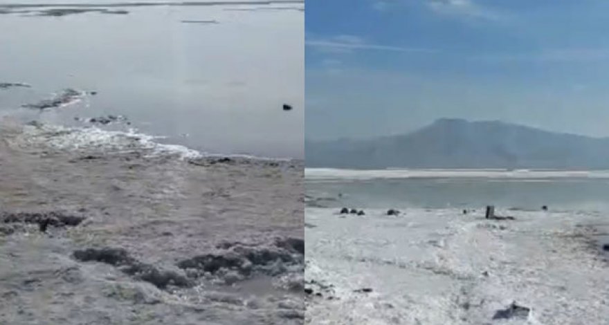 Озеро Урмия высыхает