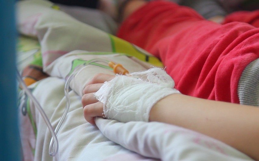 В Баку совершен наезд на 5-летнего пешехода