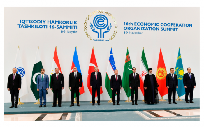 В Ташкенте прошел 16-й саммит ОЭС, в мероприятии принял участие президент Азербайджана -ФОТО
