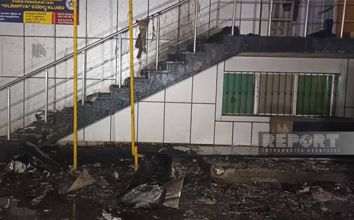 В результате пожара в Бинагадинском районе Баку пострадали шесть человек
