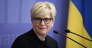 Премьер Литвы прибыла с визитом в Украину
