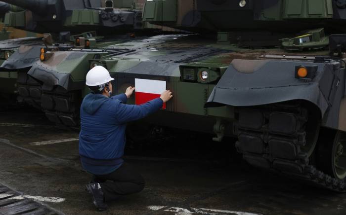 Польша усилила белорусскую границу танками
