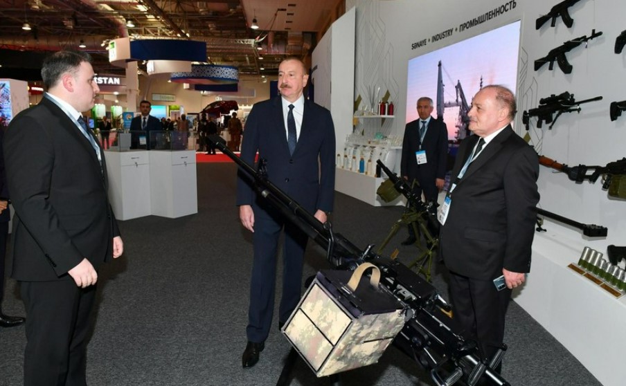 Азербайджан представил пулемет собственной разработки