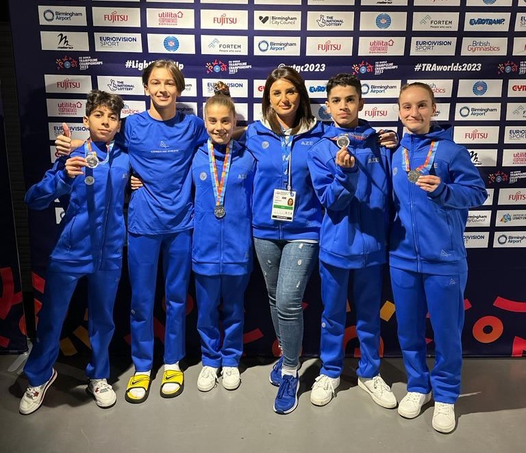 Азербайджанские гимнасты завоевали медали на Всемирных соревнованиях