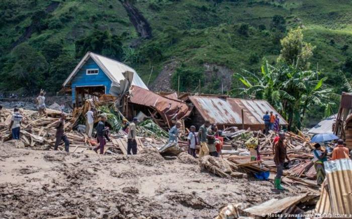 В результате проливных дождей в ДР Конго погибли не менее 22 человек
В результате проливных дождей в ДР Конго погибли не менее 22 человек
