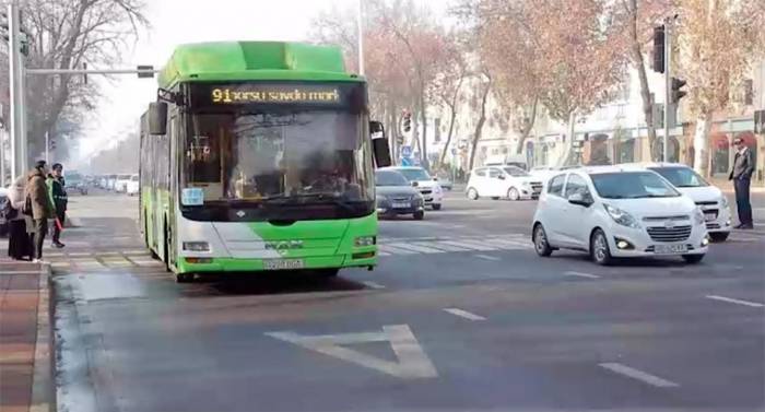 В Ташкенте заработали камеры, фиксирующие проезд по автобусной полосе
