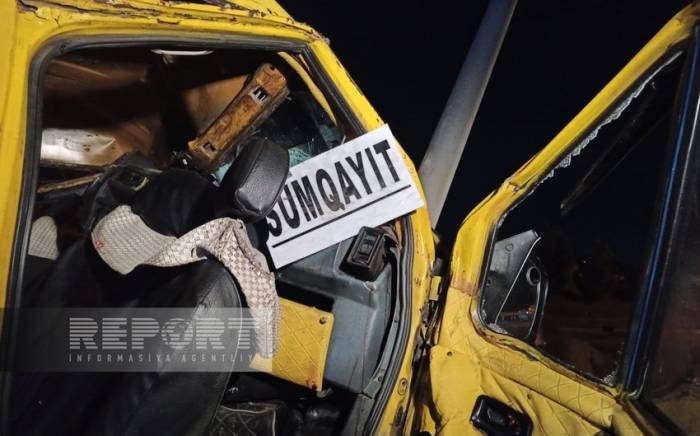 В серьезном ДТП на шоссе Баку-Сумгайыт пострадали шесть человек, состояние четверых тяжелое-ОБНОВЛЕНО
