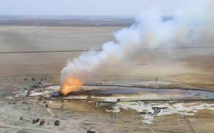 В Казахстане спустя полгода потушили пожар на нефтяном месторождении
