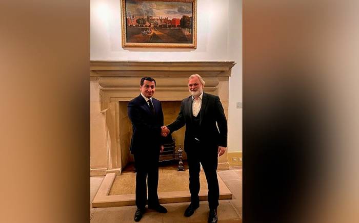 Помощник президента Азербайджана встретился с советником премьер-министра Великобритании -ФОТО
