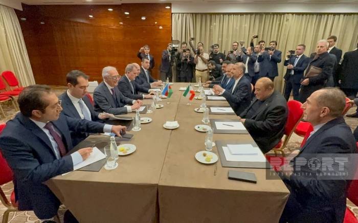 В Москве проходит встреча глав МИД Азербайджана и Ирана -ФОТО
