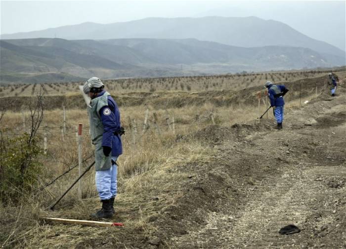 ANAMA: На освобожденных территориях обнаружено еще 39 мин
